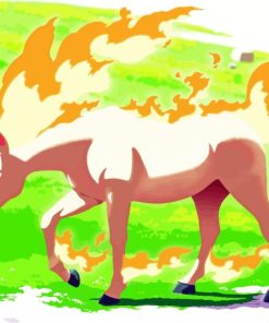 Rapidash Diamond Painting