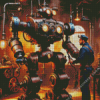 Steampunk Robot Diamond Painting