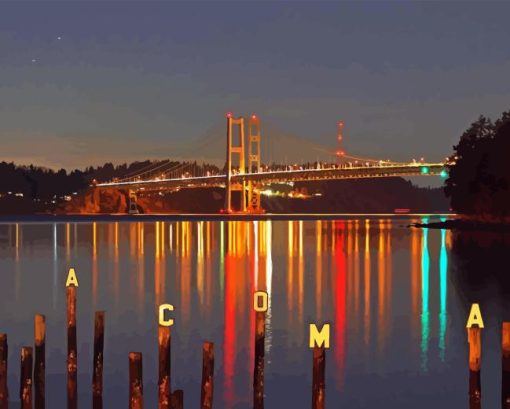 Tacoma Washington Titlow Park Diamond Painting