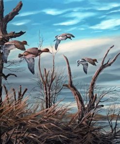 Terry Redlin Aging Shoreline Diamond Painting