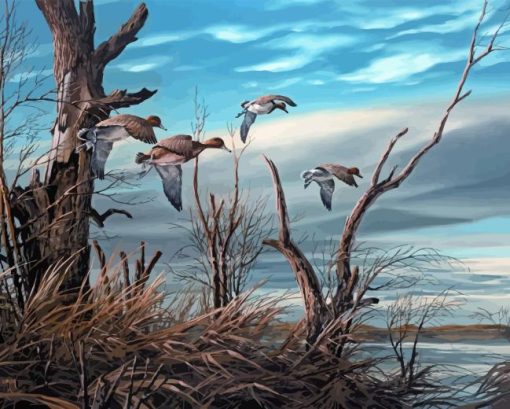 Terry Redlin Aging Shoreline Diamond Painting