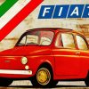 Vintage Fiat 500 Diamond Painting