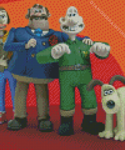 Wallace and Gromit Diamond Painting