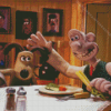 Wallace and Gromit Animation Diamond Painting