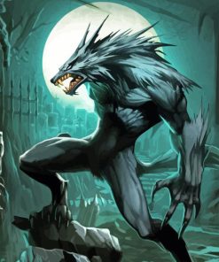 Werewolf Art Diamond Painting