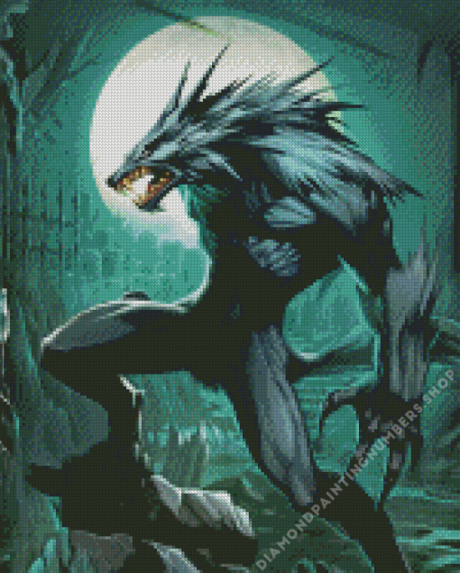 Werewolf Art Diamond Painting