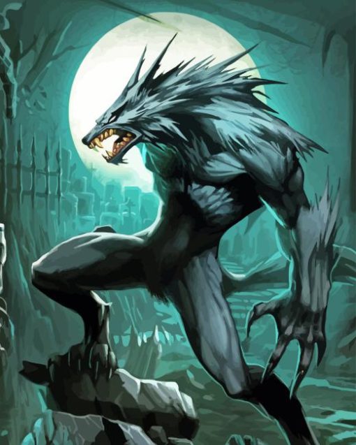 Werewolf Art Diamond Painting