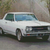 White Chevelle Super Sport Diamond Painting