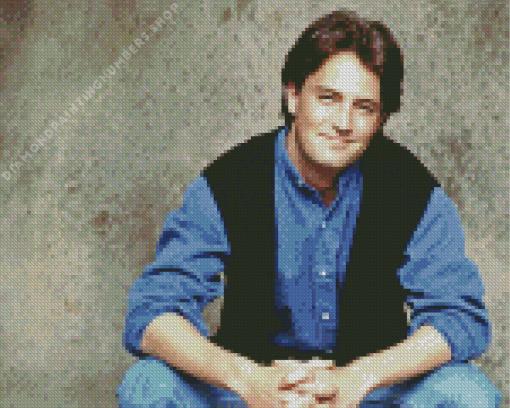 Young Matthew Perry Diamond Painting