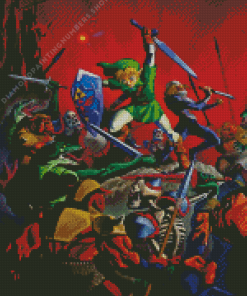 Zelda Ocarina of Time Diamond Painting