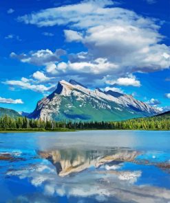 Aesthetic Mount Rundle Diamond Painting