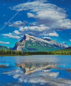 Aesthetic Mount Rundle Diamond Painting