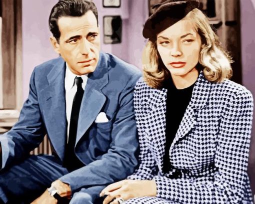 Bogart And Bacall The Big Sleep Diamond Painting