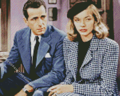 Bogart And Bacall The Big Sleep Diamond Painting