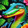 Colorful Alligator Diamond Painting