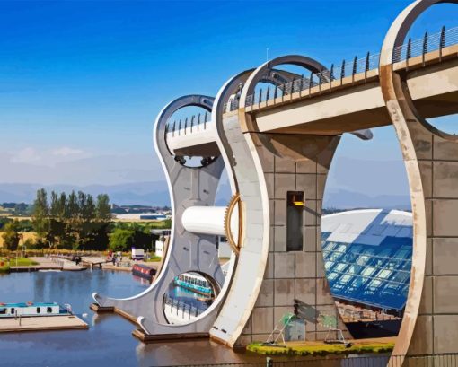 Falkirk Wheel Diamond Painting