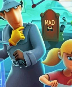 Inspector Gadget Diamond Painting