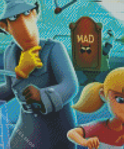 Inspector Gadget Diamond Painting