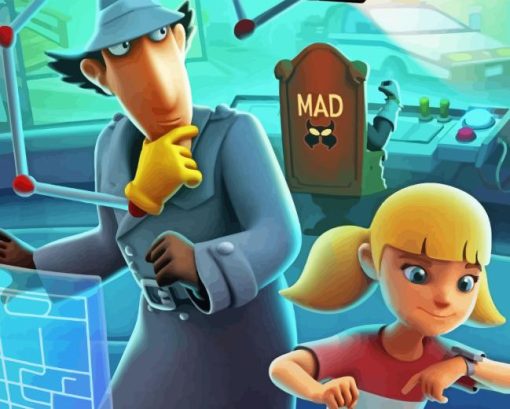 Inspector Gadget Diamond Painting