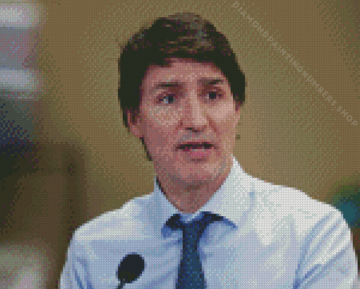 Justin Trudeau Diamond Painting