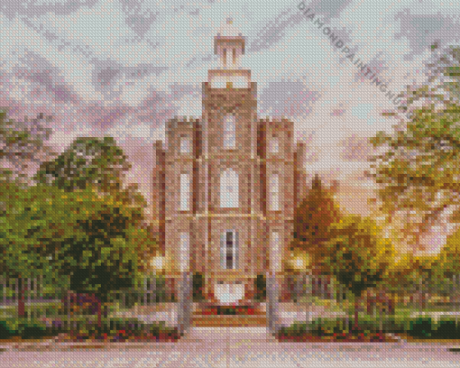 Logan Temple Diamond Painting