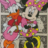 Minnie Mouse and Daisy Duck Diamond Painting