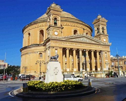 Mosta Dome Diamond Painting