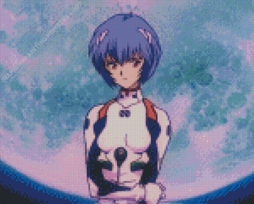 Neon Genesis Evolution Diamond Painting