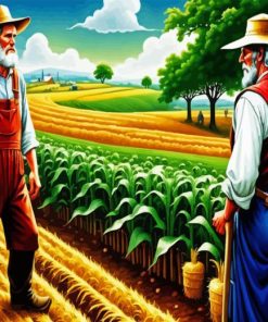 Old Farmers Diamond Painting