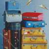 Vintage Suitcases Diamond Painting