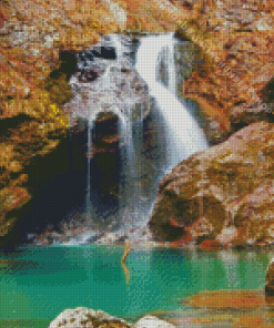 Vintgar Gorge Diamond Painting