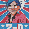 2 D Gorillaz Poster Diamond Painting