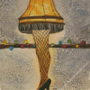 A Christmas story leg lamp diamond paints