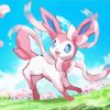 AEtshetic cool Sylveon Diamond Paints