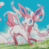 AEtshetic cool Sylveon Diamond Paints