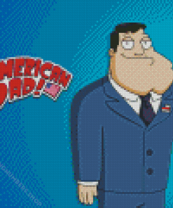 American Dad Diamond Painting