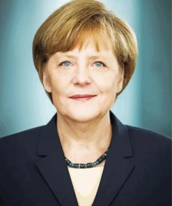 Angela Merkel Diamond Paints