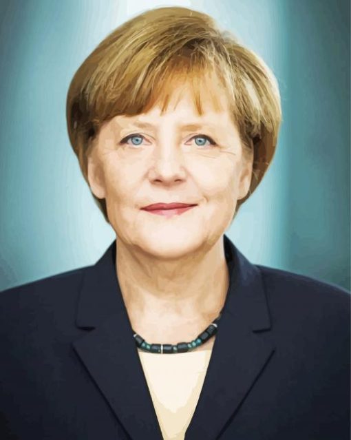 Angela Merkel Diamond Paints