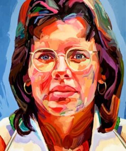 Billie Jean King Diamond Painting