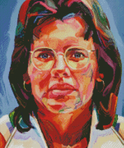 Billie Jean King Diamond Painting