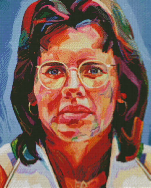 Billie Jean King Diamond Painting