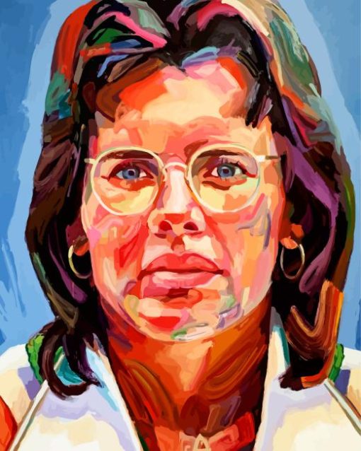 Billie Jean King Diamond Painting