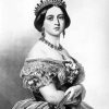 Black And White Queen Victoria Diamond Painting