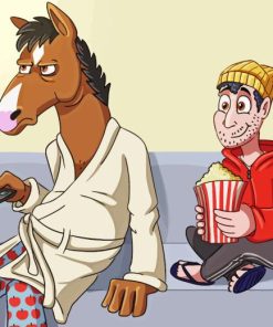 Bojack and Todd Diamond Painting