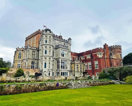 Brownsea Castle Diamond Painting