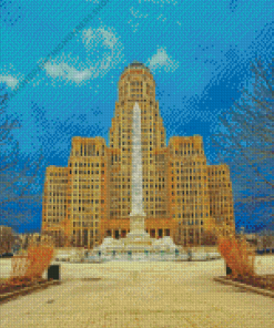 Buffalo New York City Hall Diamond Painting