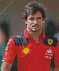 Carlos Sainz Diamond Painting