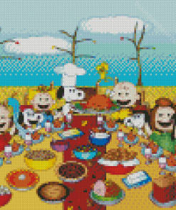 Charlie Brown Thanksgiving Diamond Painting