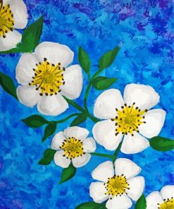 Cherokee rose flowers Diamond Paintings