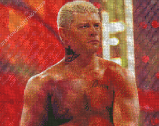 Cody Rhodes Diamond Paintings